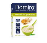 Damira Papilla 8 Cereales Galleta María Fos 600 gr - Alimentación Bebés 6 Meses