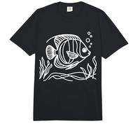Damisela Arte Lineal Aquarista Comfort Colors Adult Heavyweight T-Shirt