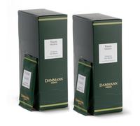 Dammann Frères® | Té de hierbas de tilo floral - 2 x 24 filtros en bolsitas individuales | Infusión Calmante Relajante | Té de hierbas relajante de tilo