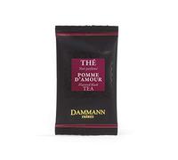 Dammann Pomme d'Amour - Té negro con manzana caramelizada, 24 bolsitas - Dammann Frères