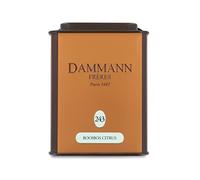 Dammann Rooibos Citrus 243 - Té de rooibos con cítricos, sin teína, Lata de 100 gr - Dammann Frères