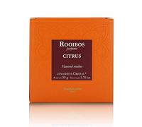 Dammann Rooibos Citrus - Té de rooibos con cítricos, sin teína, 25 bolsitas - Dammann Frères