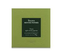 Dammann Tilleul Menthe - Infusión de Tila y Menta, 25 Bolsitas, 50gr - Dammann Frères