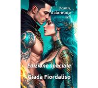 Damn, il dannato 1e2 edizione speciale con illustrazioni sfondo acquamarina con Damn e Ilera: Edizione speciale