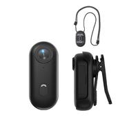 DAMOACAM Eggcam 4K Ultra HD - Cámara corporal de 128 GB con WiFi, montaje magnético, cámara de bolsillo para vlog, resistente al agua hasta 30 m, gran angular de 120°, grabación en bucle, casco sin