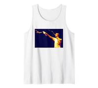 Damon Albarn La Gran era del Escape Desenfoque en Vivo Newcastle 1995 Camiseta sin Mangas
