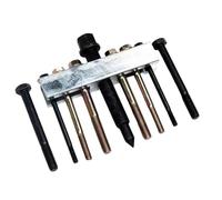 Damper Puller Tool - Adjustable Crank Pulley Remover, Non-Slip Jaw Design, Automotive Grade Steel, Precision Engineered Fit | Crankshaft Remover For Truck Sedan Pickup SUV AC Water Pump Shaft Brake