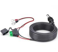 Damsale Starlink - Cable de alimentación mini de 5 m, 18 AWG con fusible | El cobre estañado resiste la corrosión, el soporte en línea añade protección reemplazable contra sobrecorriente para