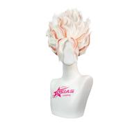 DAN DA DAN Takakura Ken Cosplay Wig Short White and Red