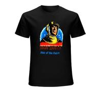 Dan Dare Mens T-Shirt Pilot of The Future tee Black L