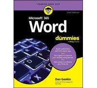 Dan Gookin Microsoft 365 Word For Dummies (Tapa blanda) (Importación USA)