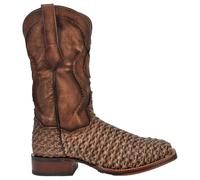 Dan Post Stanley, Botas Vaqueras Hombre, marrón, 42 EU