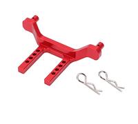 DANAIXZ 1/18 RC Front Car Shell Pilar Aleación de Aluminio Piezas de Repuesto Altura Ajustable Durable Rendimiento Estable para LaTrax Teton 1/18 Coche de Control Remoto (Roja)