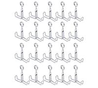 DANAIXZ 20 abrazaderas de tubo de laboratorio de acero inoxidable de primera calidad para pruebas de investigación científica y experimentos Clips de sellado a prueba de óxido de a