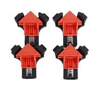 DANAIXZ Abrazaderas de ángulo para carpintería, herramienta de fijación de Clip de esquina, dispositivos de sujeción de 60, 90 y 120 grados, 4 Uds.