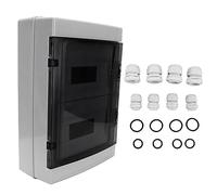 DANAIXZ Caja de distribución impermeable IP65 cajas de protección de distribuciones de energía de 24 vías para comunicación