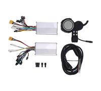 DANAIXZ Controlador de bicicleta eléctrica 52V 25A 1200W Kit de controlador de velocidad de motor dual de alta potencia con pantalla LCD para bicicleta eléctrica Scooter Construcci