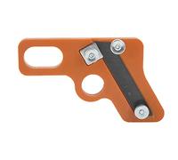 DANAIXZ Cuchilla recortadora de bandas Herramienta profesional para trabajar la madera Cepilladora manual Raspador de biselado para tiras de PVC Sellado de armarios Paneles de yeso (Uso único)