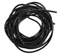 DANAIXZ Envoltura de Cables en Espiral 10M Negro Organizador de gestión de Cables Duradero de Primera Calidad para el hogar Oficina PC TV Dispositivos electrónicos Agrupación de ca