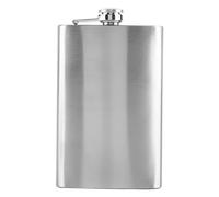 DANAIXZ Frasco de whisky de acero inoxidable de primera calidad, botella de alcohol con bolsillo para licor, vino, viajes, camping al aire libre, duradero, a prueba de fugas, liger (10 onzas)