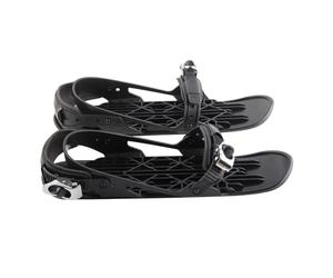 DANAIXZ Mini Patines de esquí de Primera Calidad con Fijaciones Ajustables para Deportes de Invierno Zapatos de Nieve de aleación de Aluminio de Nailon ABS duraderos Talla única pa