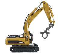 DANAIXZ Modelo de Agarre de Madera de aleación a Escala 1:50, vehículo de construcción de ingeniería de Alta simulación para niños y niñas de 8 años o más, diseño Realista