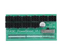 DANAIXZ Placa adaptadora de Corriente de 6 Pines Convertidor de ruptura de Fuente de alimentación de Servidor Universal Material de PCB Duradero de Alta eficiencia Compatible con D