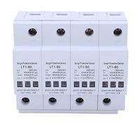 DANAIXZ Protector de CA 4P 40KA 80KA 385V Retardante de Llama Diseño Modular de Respuesta rápida Dispositivo de protección de Montaje en riel para Sistemas eléctricos y Cajas de di