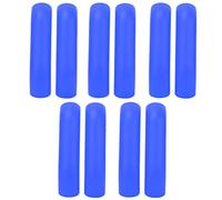 DANAIXZ Riesgo Silicona Palanca de freno Protector Anti -Skid Brawer Cubra de bicicleta Accesorio para bicicleta de montaña 5 par Black Black Blue verde 125G 75x14 mm (Azul)