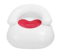 DANAIXZ Silla de sofá en Forma de corazón Inflable, sillón portátil de soplado portátil Suave y cómodo PVC Ligero para la Sala de Estar Balcón de balcón 35.83x35.83x19.69in (Petirrojo)