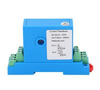 DANAIXZ Transmisor de corriente CA DC4 20 mA Sensor Hall de salida Control de distribución de energía Transformador de corriente AC0 50 A para sistemas de monitoreo de motores indu