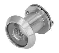 DANAIXZ Visor de puerta de seguridad Mirilla de puerta de cobre de seguridad antirrobo con cubierta trasera para oficina en casa Hotel Visor ajustable de gran angular para puertas