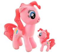 Danbghyuo Peluches de Caballo,Poni Peluche Juguetes Muñeco,Peluche Pony 20cm,Juguetes de Peluche Pony,Juguete de Felpa Super Soft, Regalo de Cumpleaños para Niños,Fiesta en Casa Regalo para Niños