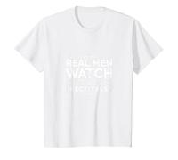 Dance Dads Real Men Ver recitales Camiseta, Niños, Blanco, 2 años
