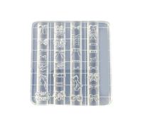 Dance Encouraged Bend - Unguis moldeado para colofonia, manualidades, funda de teléfono, guarniciones y complementos, formato de bordado de unguis reciclable