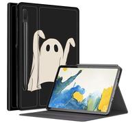 Dance Ghosts - Funda para Samsung Galaxy Tab S8 Plus/Tab S7 FE de 12.4 pulgadas 2021 / Galaxy Tab S7 Plus 2020, funda con múltiples ángulos de visión con soporte para bolígrafo S y apagado y encendido