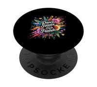 Dance In A Square Make A Circle of Friends |- PopSockets PopGrip Adhesivo