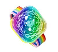 Dance Light - Disco Ball Light | LED Stage Light | Sound Activated Light, USB Chargeable Pulsera Light, Colorido y vibrante Light, Light Perfect For Parties, Festivals And Events