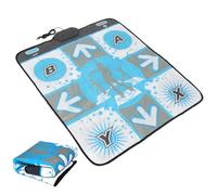 Dance Mat Adults, Sensitive Touch Electronics Pad, 37.4x31.5in Portable Game Blanket Dance Floor Mat, Fun Dancing Challenge Rug for Workers, Housewives, and Students