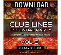 DANCE Music Production Clublines Vol.3, descargue 1012 muestras de Synth Loop para Club Productions | Download