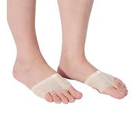 Dance Pad Shoes, Foot Thong Para Ballet Dance Toe Undies Calcetines para el vientre Patas de baile Medias zapatillas Ballet Belly Foot Tangas(S)
