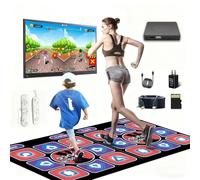 Dance Revolution Mat, Manta para Correr HD Home Fitness, Antideslizante y Antiarrugas, Tapete para Juegos Deportivos Electrónico Suave y Cómodo para TV Inalámbrica, Niños y Adultos, Regalo