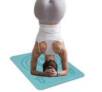 Dance Yoga Mat - Salt Rope Workout Pad, Shock Absorbent Non Slip Matness Matness Matness Mats for Home Gym | Diseño de protección del suelo, ideal para cardio y estiramiento, uso de entrenamiento de