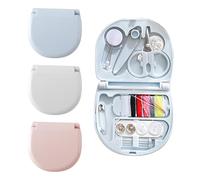 dancepandas 3 pcs Sewing Kit,Kit de Costura,Costurero Viaje,Mini Herramienta de Costura Completa para Principiantes,Viajeros,Bricolaje,Hogar,Viajes,Emergencia,Reparación Arreglos de Ropa