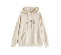 Dancer Hoodie For Women Dance Lover Sweatshirt Ballet Dancer Sweater Drawstring Long Sleeve Casual Hooded Pullover