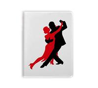 Dancer Social Dancing Duet Dance - Cuaderno de goma con tapa blanda