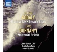 Dances Galanta/ Konzertstuck (Hary Janos Suite F-B) (Naxos: 8.572749) (J??nos Starker/ Seattle Symphony/ Gerard Schwarz) by J??nos Starker (2012-07-12)