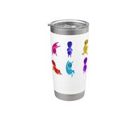 Dancing Aliens Dance Challenge Niños Niñas Niños Halloween Vaso térmico de acero inoxidable de doble pared