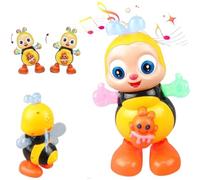 Dancing Bee Toy,Juguete De Abejita con Musica,Abejita Bailarina Juguete Moving Eyes, Twisting Body &Moving Legs