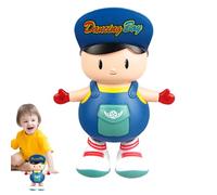 Dancing Big Head Boy, Singing Electric Toys, Interactive Kids Toy, Cartoon Big Head Toy, Kids Dancing Toy, Musical Dance Toy, Cute Swinging Toy, Early Learning Toy, Birthday For Boys, Fu